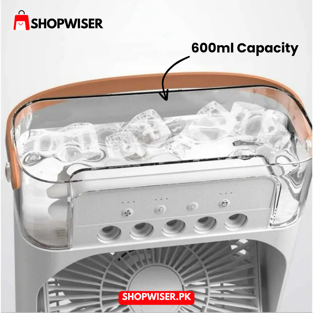 3-IN-1 MINI PORTABLE AIR CONDITIONER FREE HOME DELIVERY ALL OVER PAKISTAN