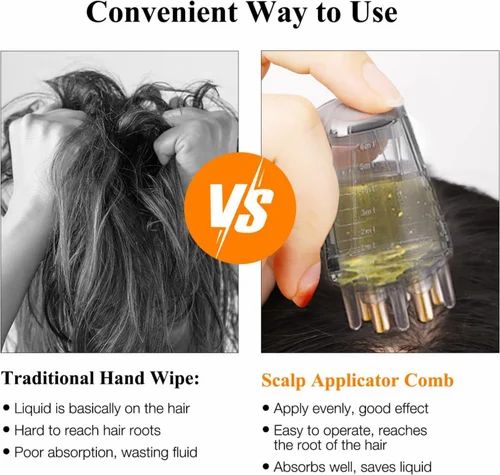 MINI PORTABLE HAIR ROOTS OIL MASSAGER OIL APPLICATOR