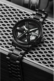 Rotating Wheel Rim Watch For Men's