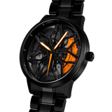 Rotating Wheel Rim Watch For Men's